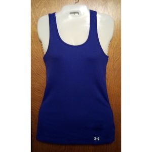 Under Armour purple fitted tank top